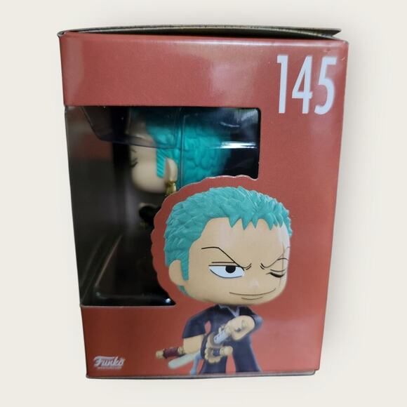 Funko Minis One Piece Roronoa Zoro #145 Vinyl Figure - NEW IN BOX - Picture 2 of 5